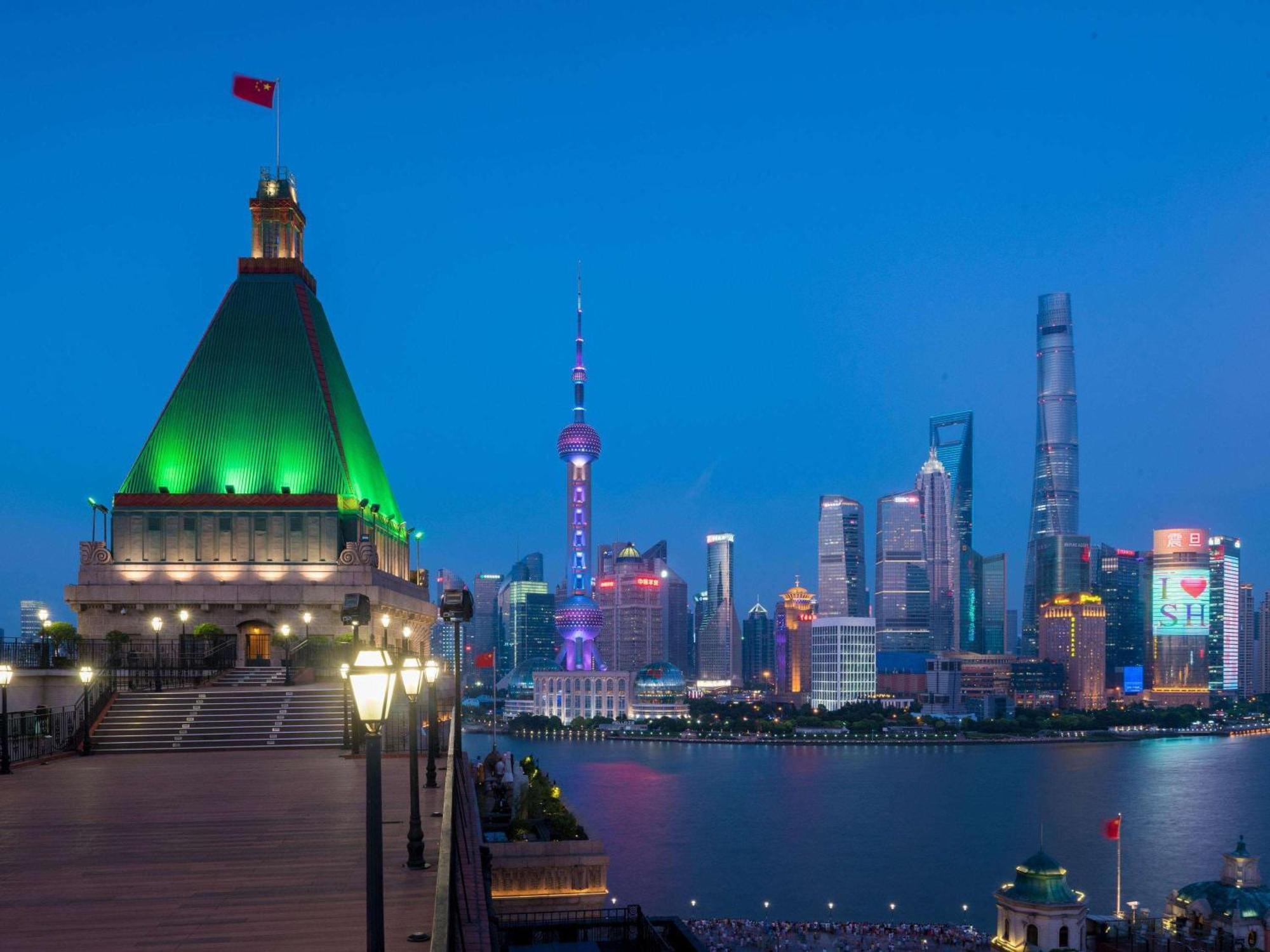 Fairmont Peace Hotel On The Bund Thượng Hải Ngoại thất bức ảnh
