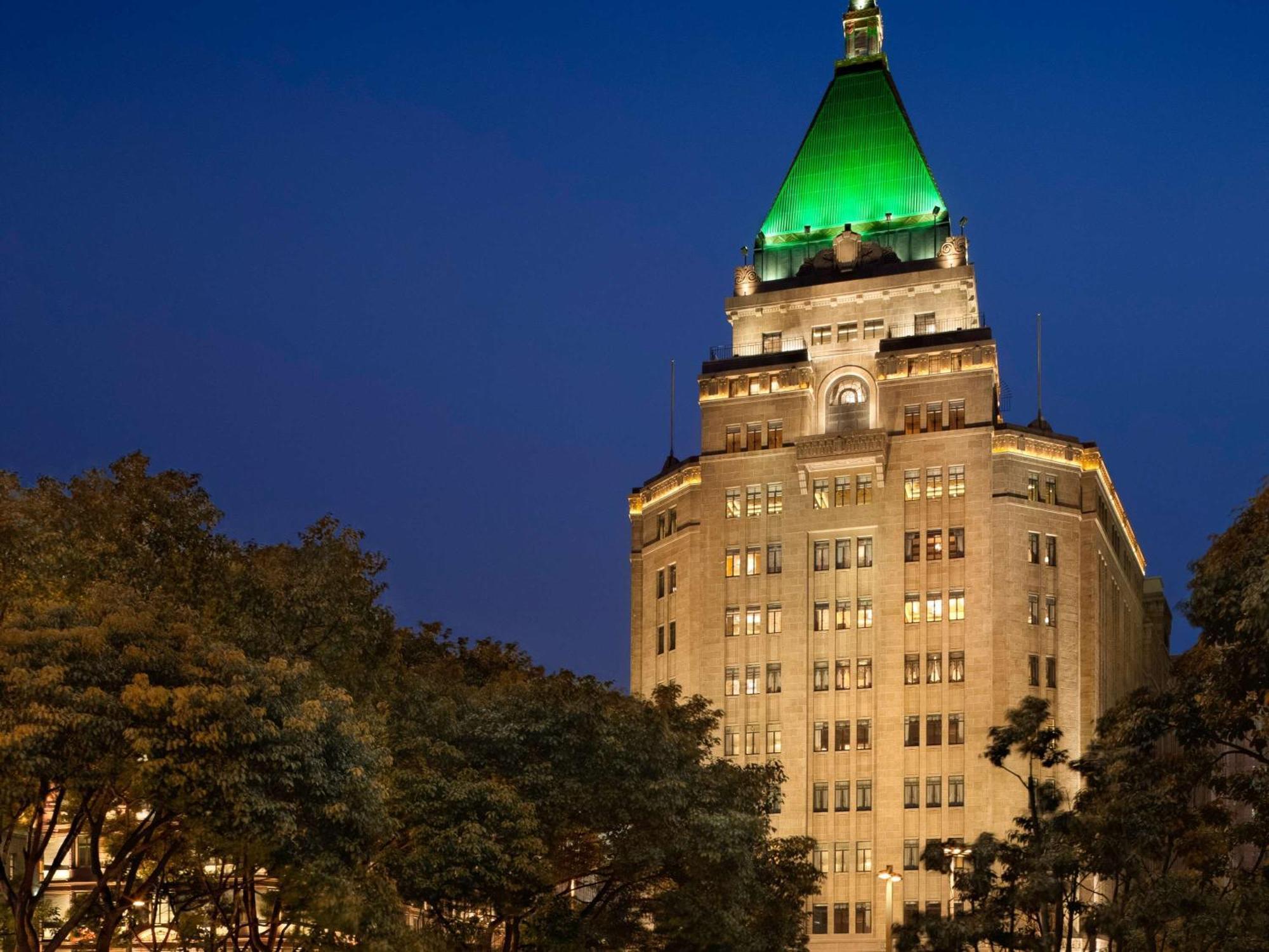 Fairmont Peace Hotel On The Bund Thượng Hải Ngoại thất bức ảnh
